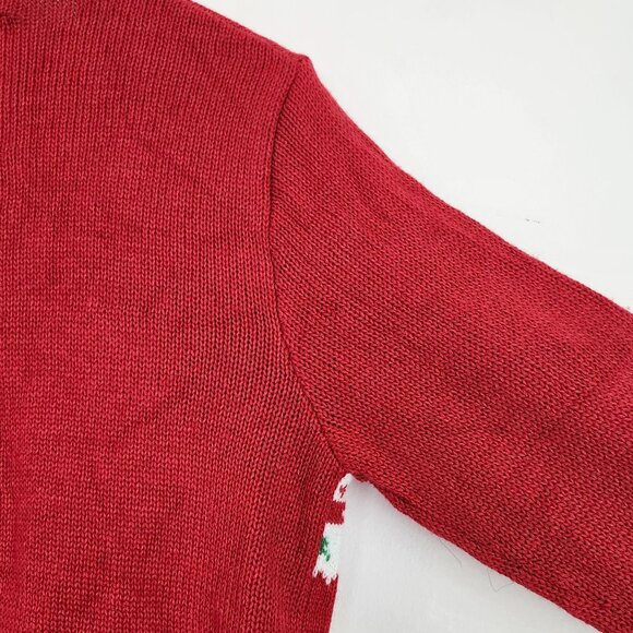 Ugly Christmas Sweater I Love Beer Pullover Unisex American Stitch Festive Party - Picture 7 of 12